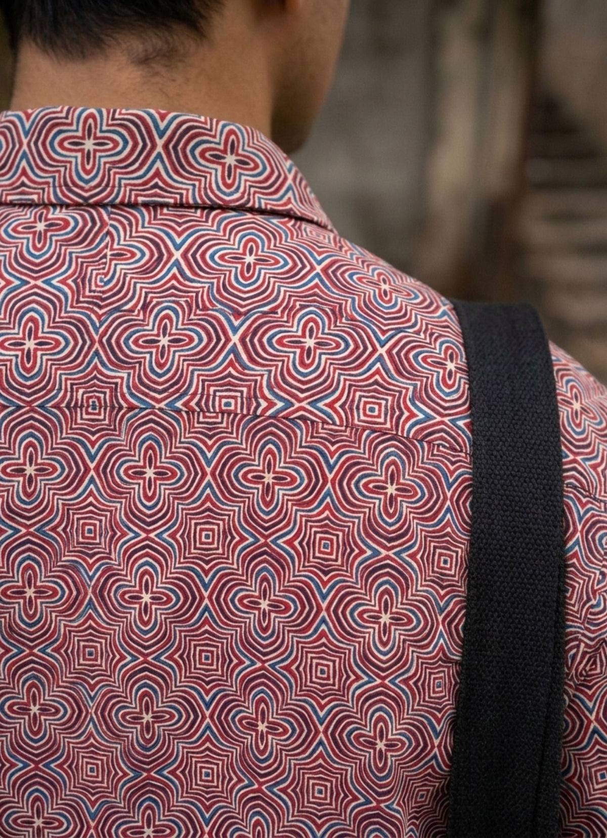 Sanganeri Style – Men's Full Sleeve Cotton Shirt - Jaipuri Crown