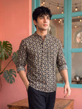 Sanganeri Style – Printed Cotton Short Kurta - Jaipuri Crown