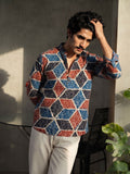 Sanganeri Style – Printed Cotton Short Kurta - Jaipuri Crown