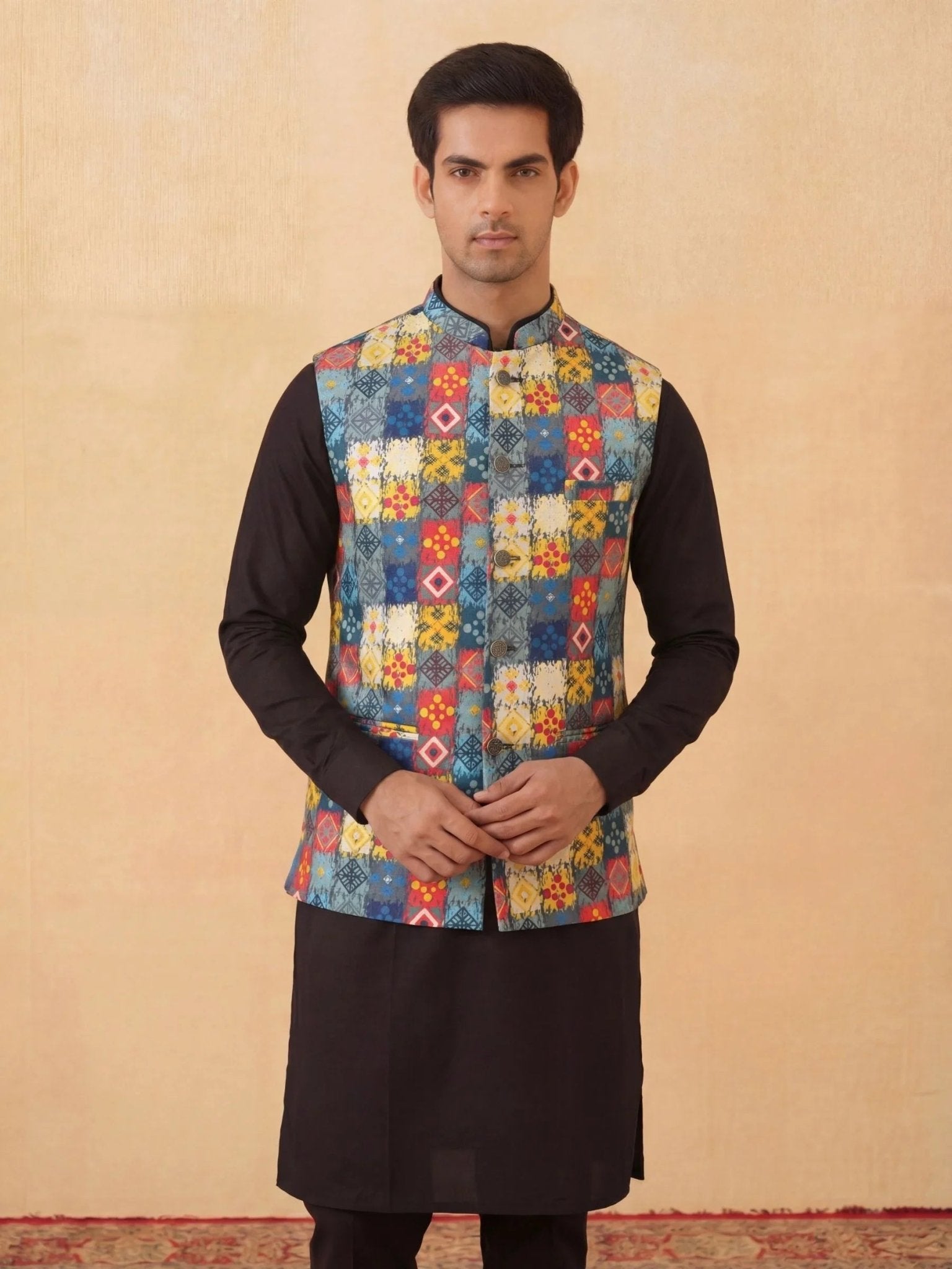 Shahi Attire Modi Jacket - Jaipuri Crown