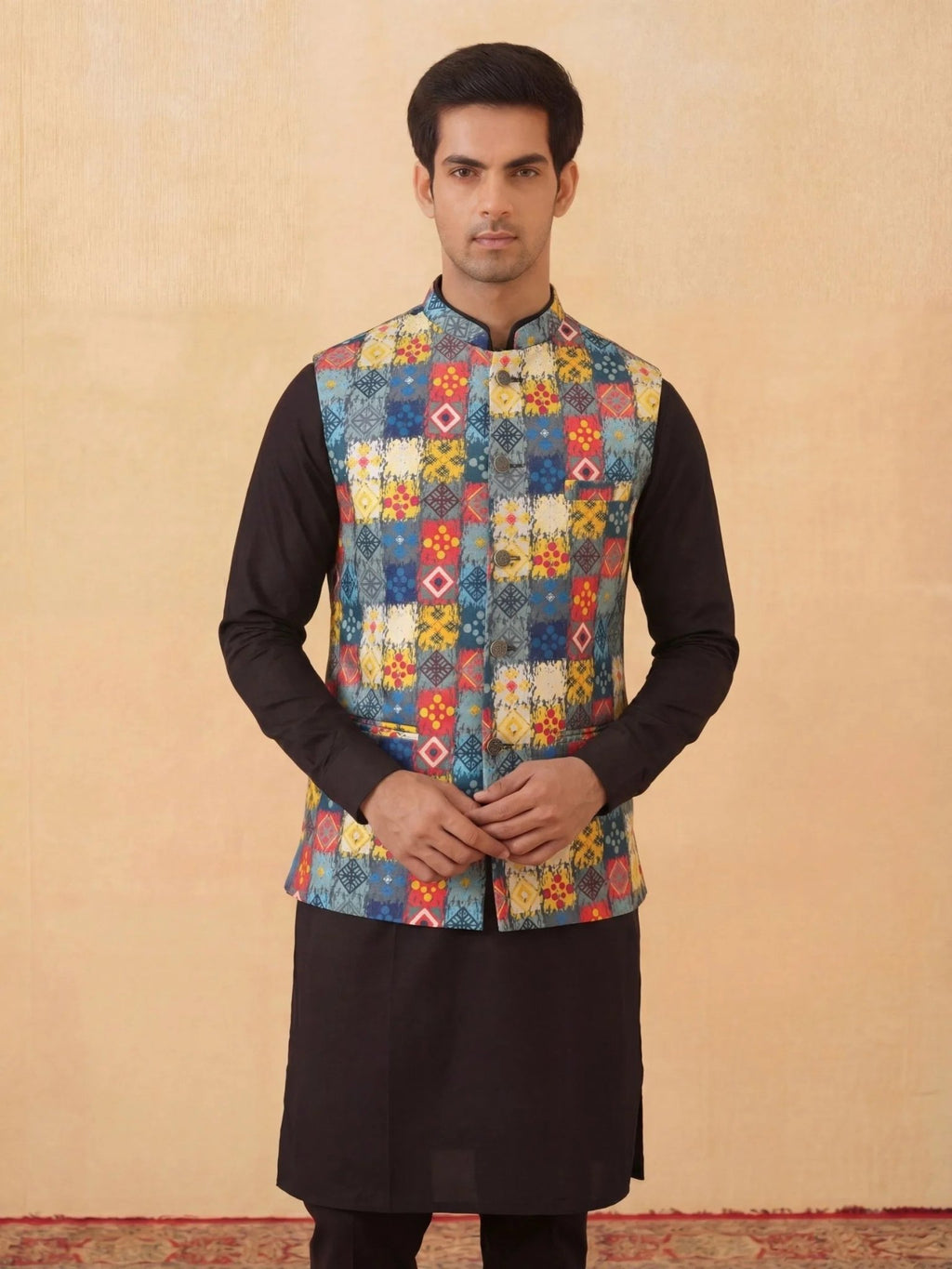 Shahi Attire Modi Jacket - Jaipuri Crown