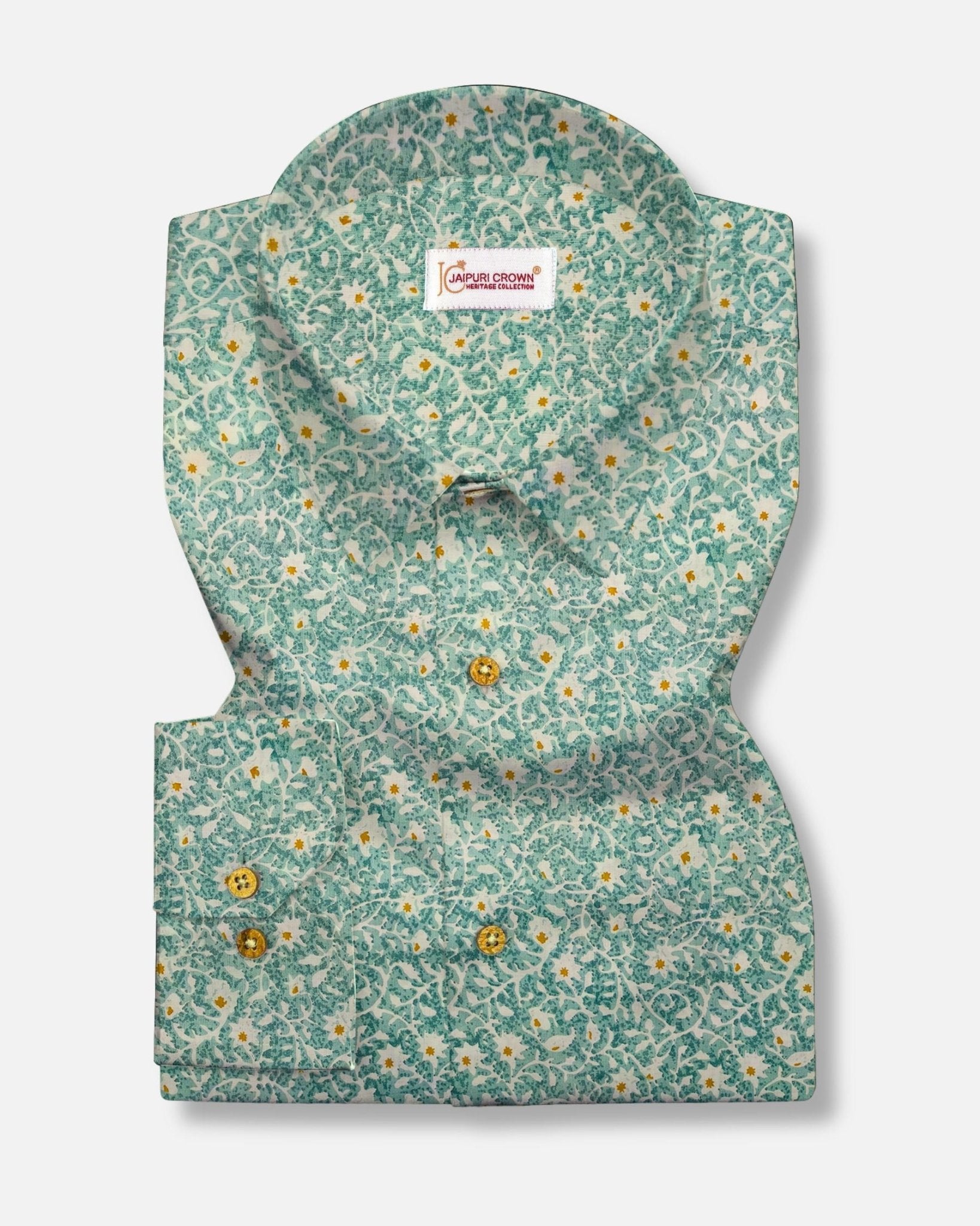 Shibori Cascade - Jaipuri Crown