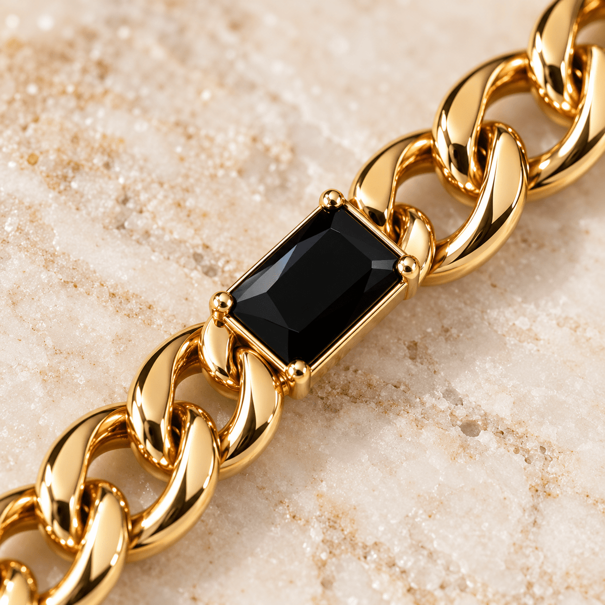 Stylish Gold Bracelet - Men's Jewellery - Jaipuri Crown