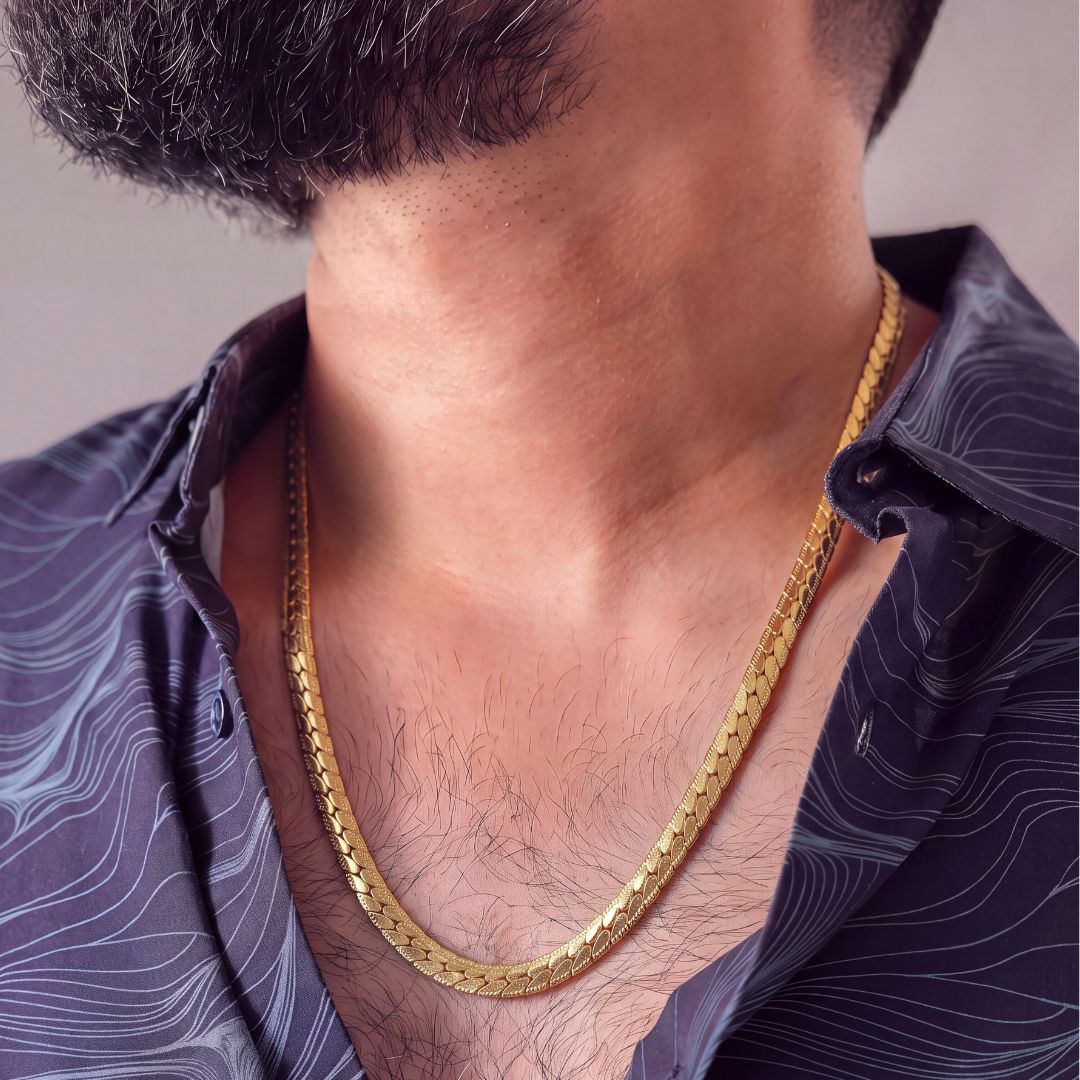 Stylish Men's Chain - Jaipuri Crown