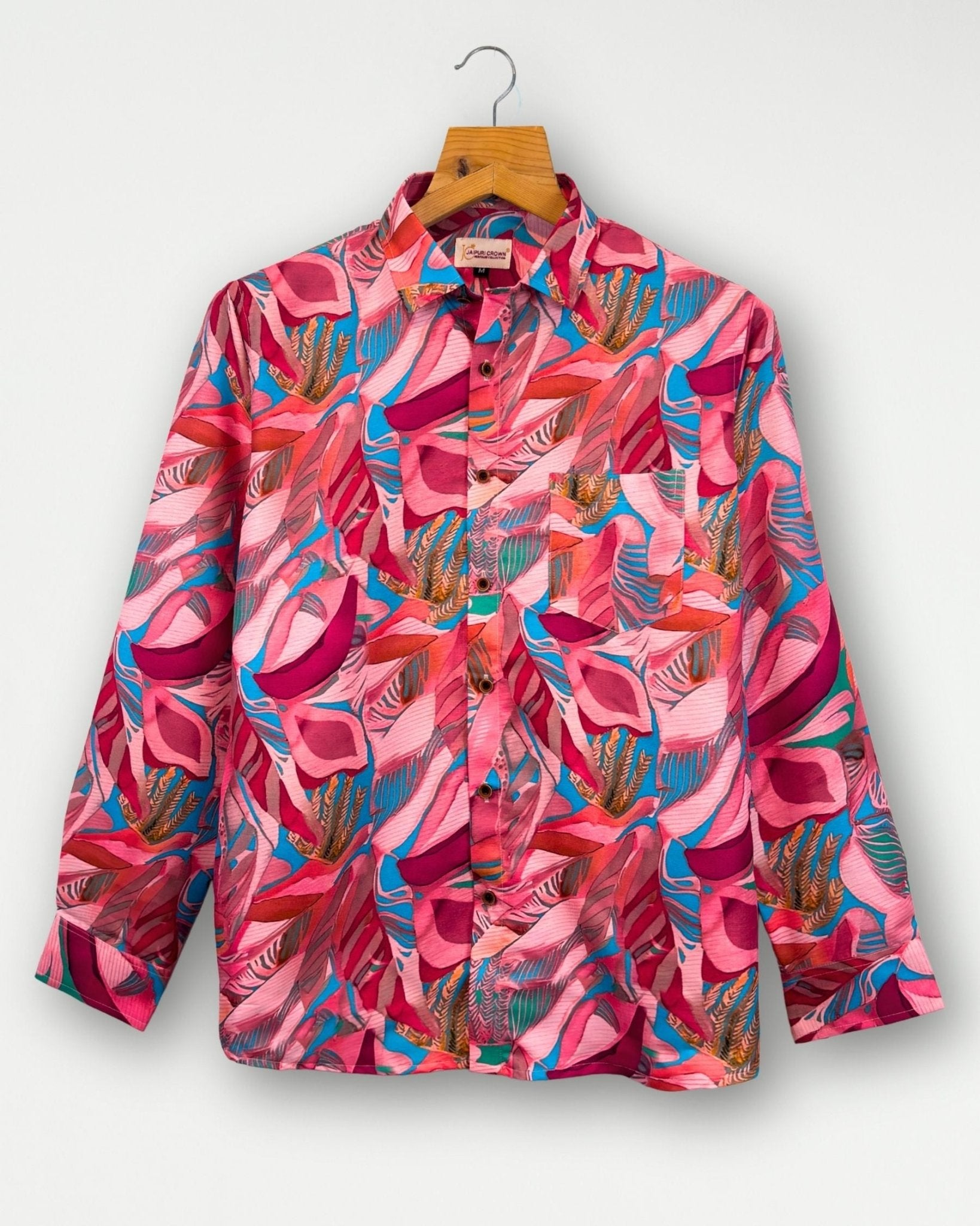 Sunset Mirage – Full Sleeve Printed Shirt - Jaipuri Crown