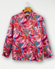 Sunset Mirage – Full Sleeve Printed Shirt - Jaipuri Crown