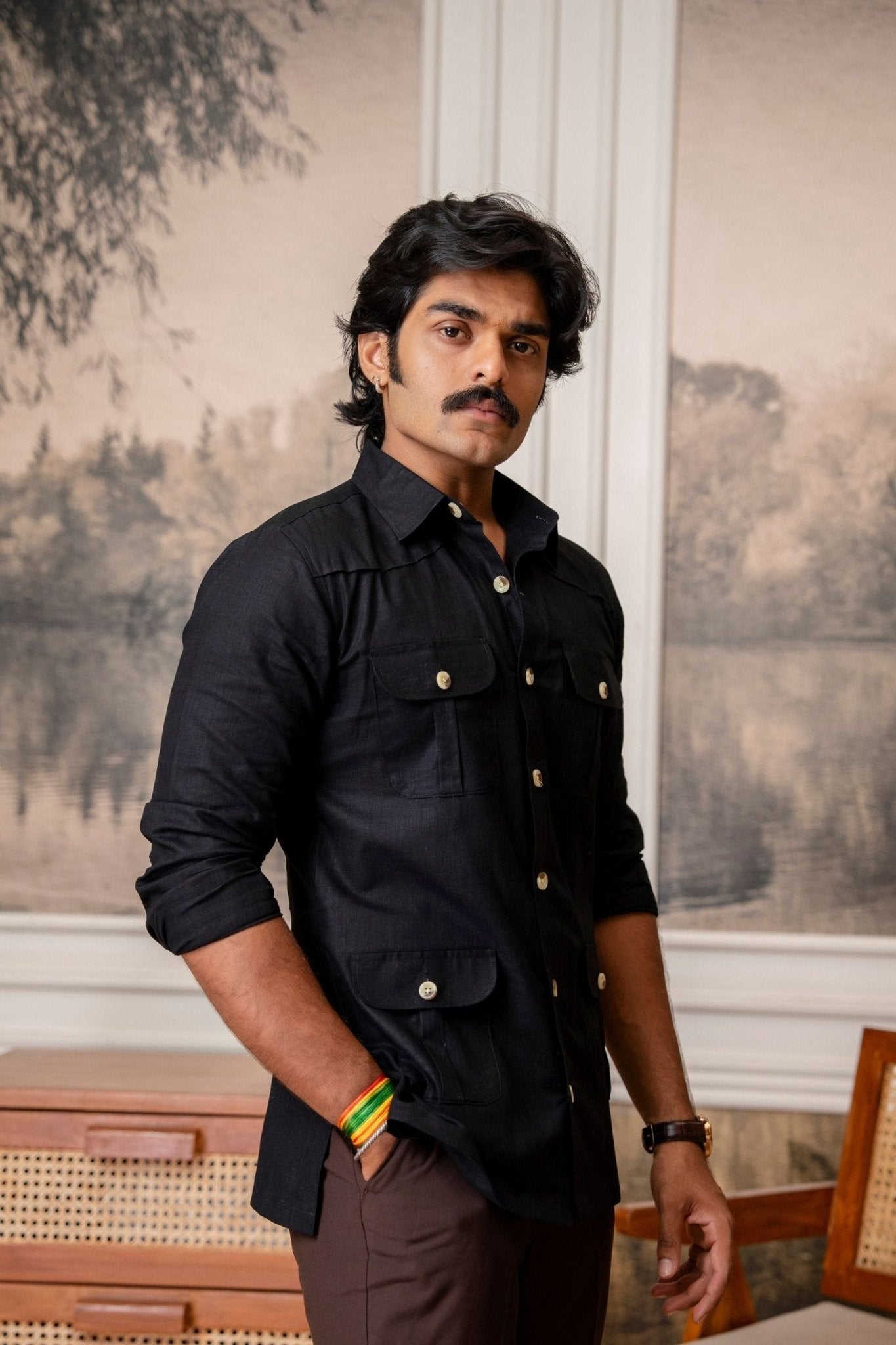 The Ultimate Hunting Shirt — Black Panther - Jaipuri Crown