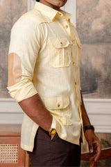 The Ultimate Hunting Shirt — Desert Gold - Jaipuri Crown