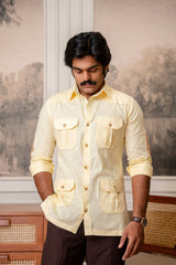 The Ultimate Hunting Shirt — Desert Gold - Jaipuri Crown