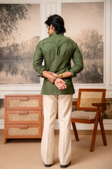 The Ultimate Hunting Shirt — Imperial Olive - Jaipuri Crown