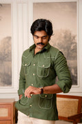 The Ultimate Hunting Shirt — Imperial Olive - Jaipuri Crown