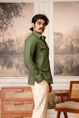 The Ultimate Hunting Shirt — Imperial Olive - Jaipuri Crown