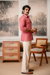 The Ultimate Hunting Shirt — Maharaja Rose - Jaipuri Crown