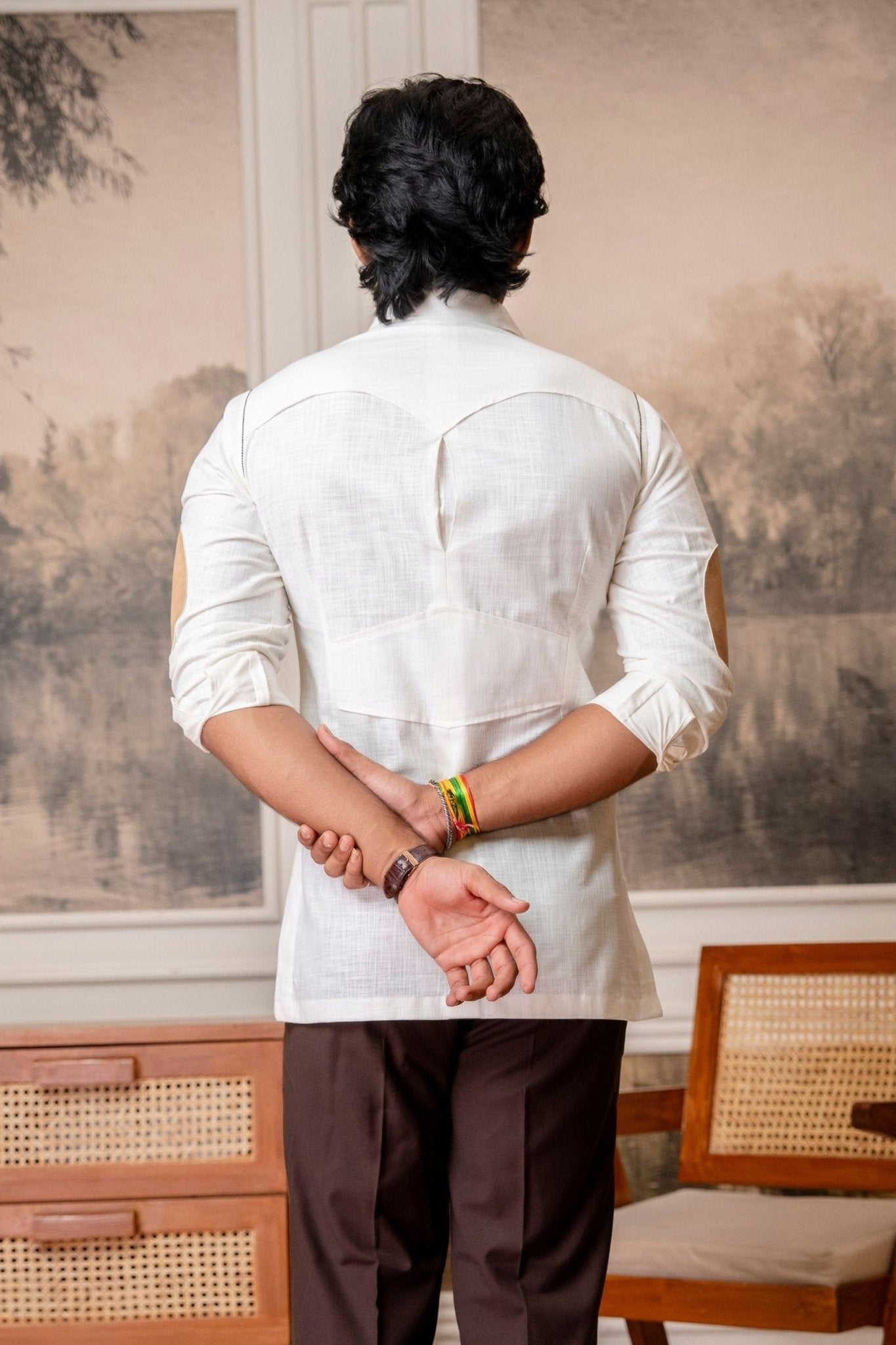 The Ultimate Hunting Shirt — White Tiger - Jaipuri Crown