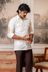 The Ultimate Hunting Shirt — White Tiger - Jaipuri Crown