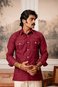 The Ultimate Hunting Shirt — Wine - Jaipuri Crown