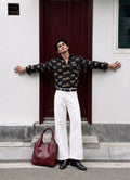Tiger Roar – Printed Cotton Full Sleeve Shirt - Jaipuri Crown