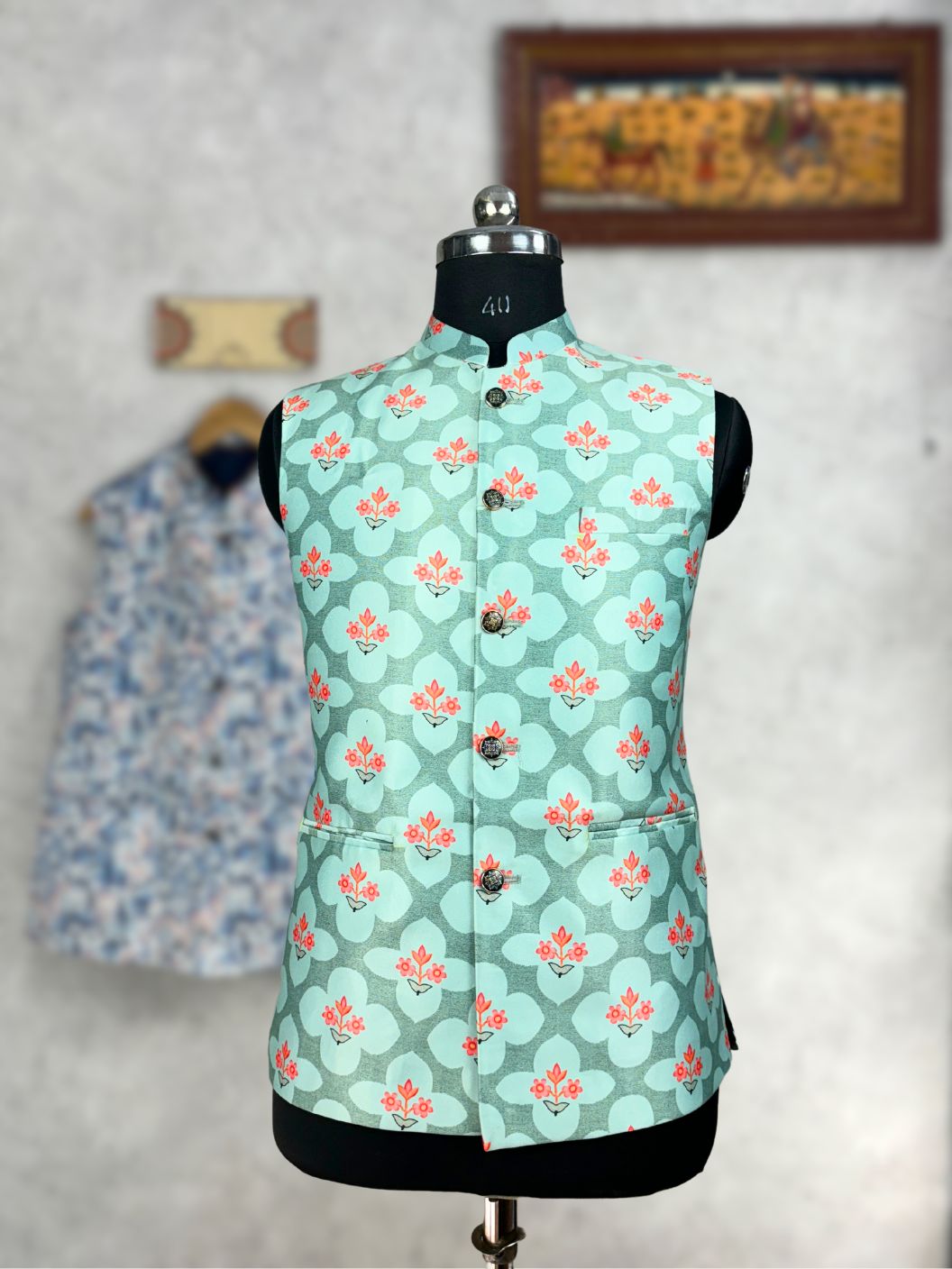 Tradition Revived Modi Jacket - Jaipuri Crown