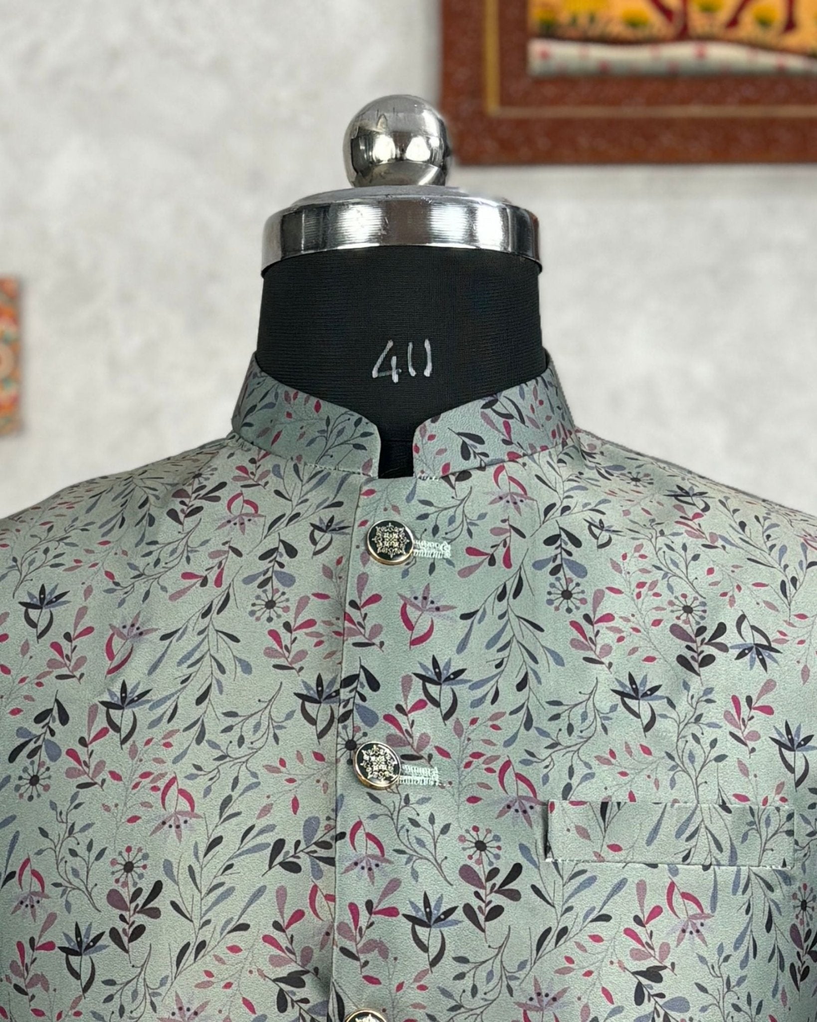 Tradition Revived Modi Jacket - Jaipuri Crown