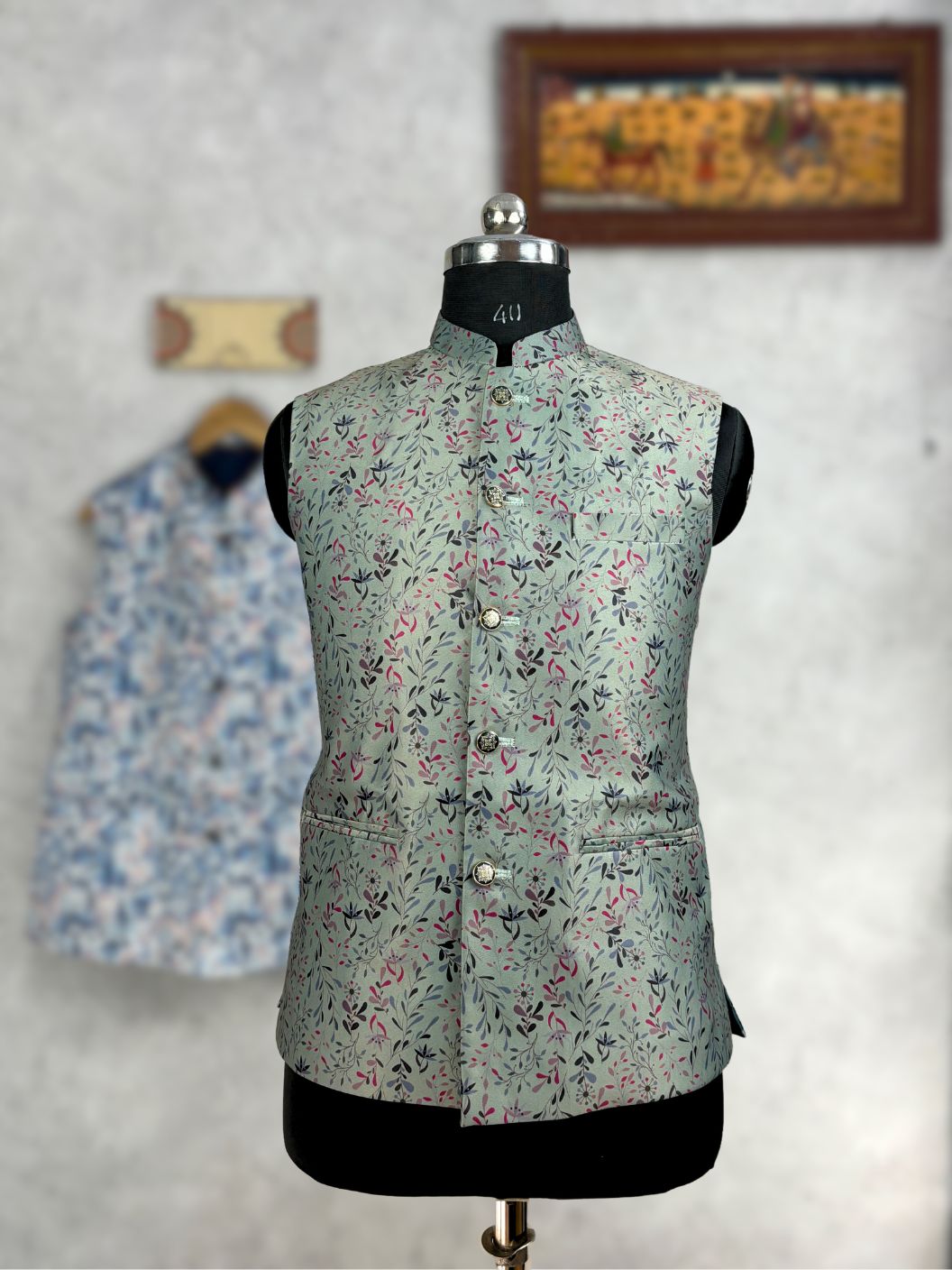 Tradition Revived Modi Jacket - Jaipuri Crown