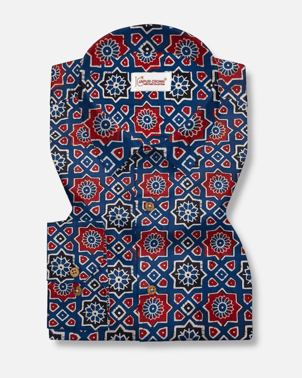 Traditional Ajrak - Jaipuri Crown