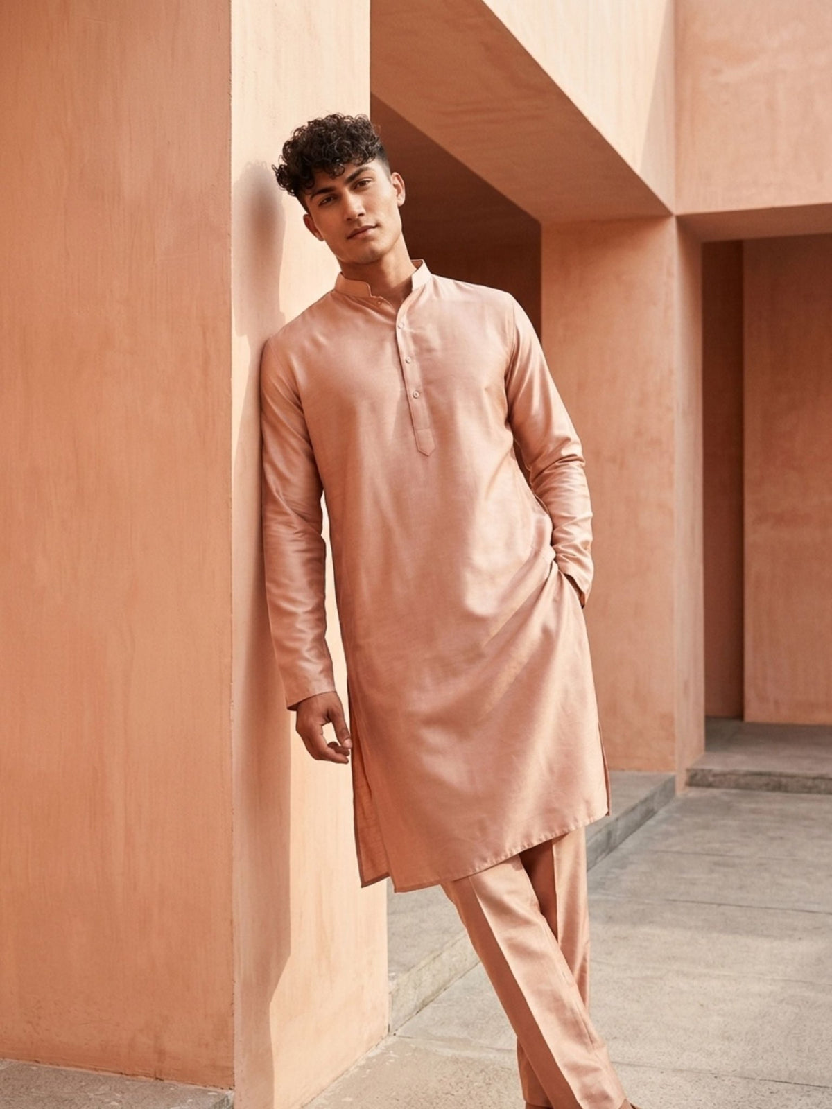 Trendy Kurta Pajama Set - Jaipuri Crown