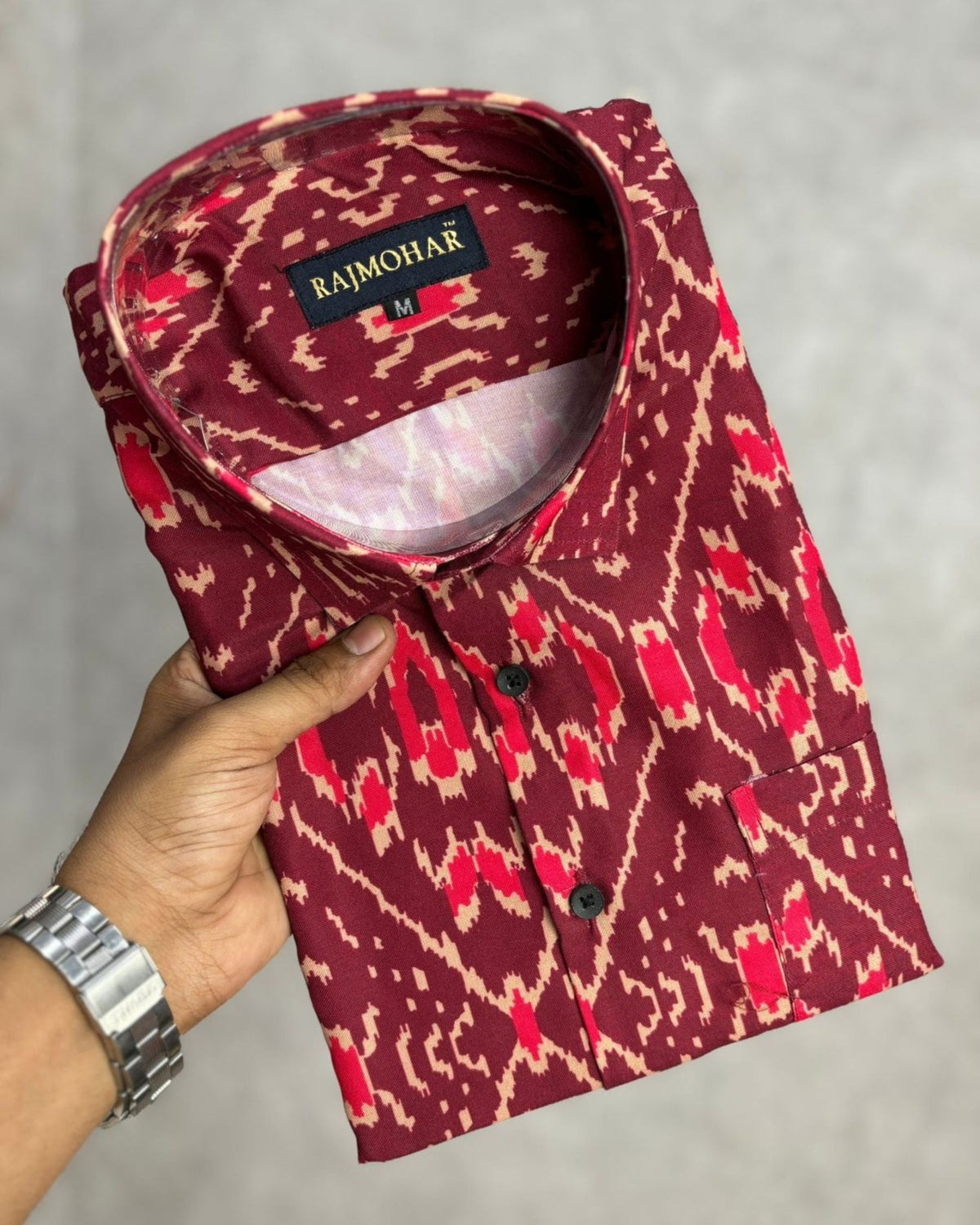 Tribal Print Shirt - Jaipuri Crown