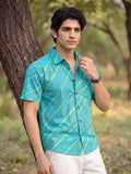 Tropical Vibes – Printed Cotton Half Sleeve Shirt - Jaipuri Crown
