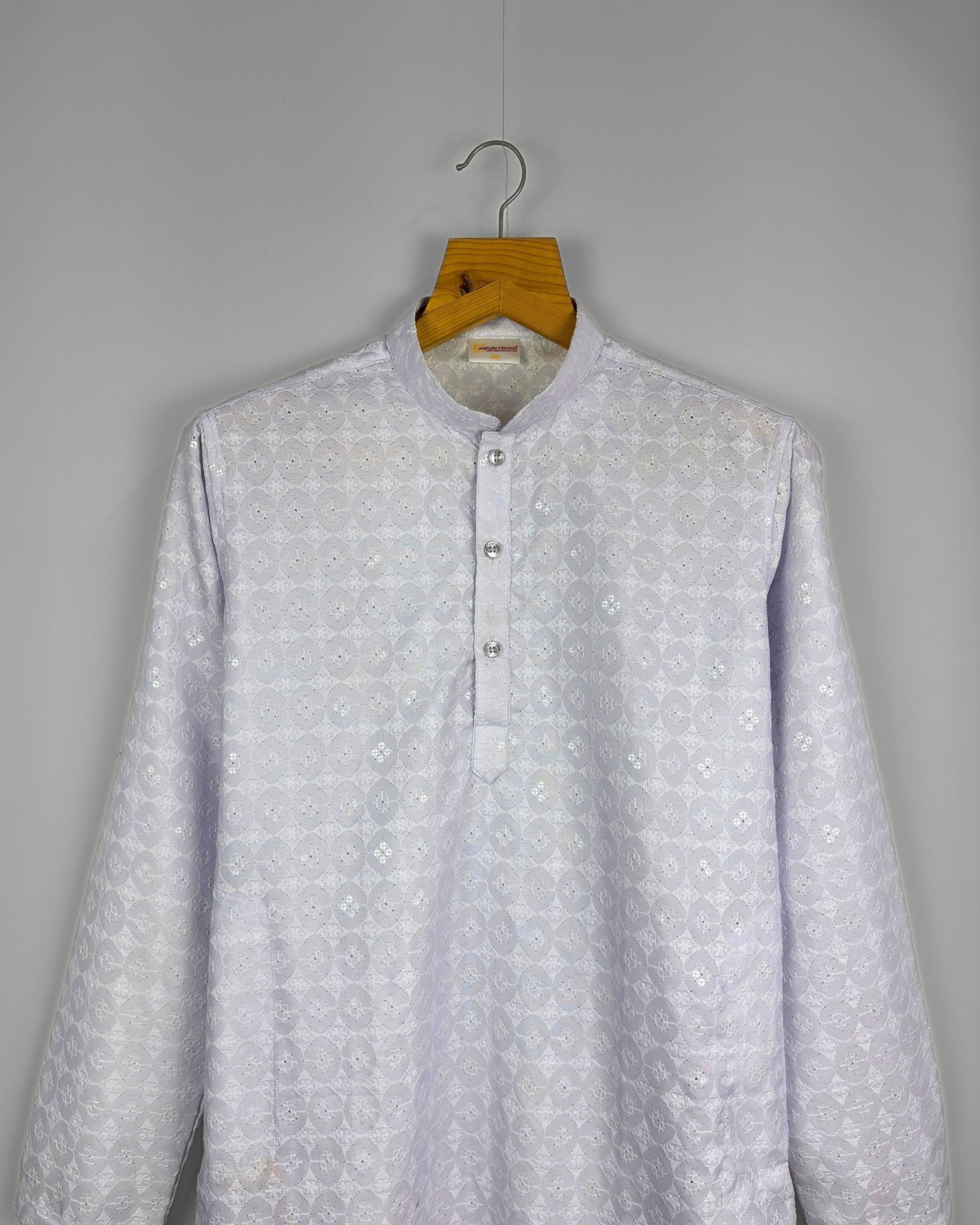 Van Vihar – Printed Lucknowi Kurta - Jaipuri Crown