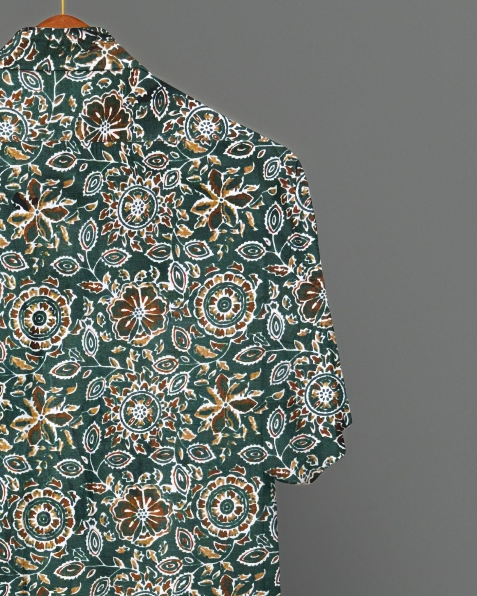 Van Vriksha – Half Sleeve Cotton Shirt - Jaipuri Crown