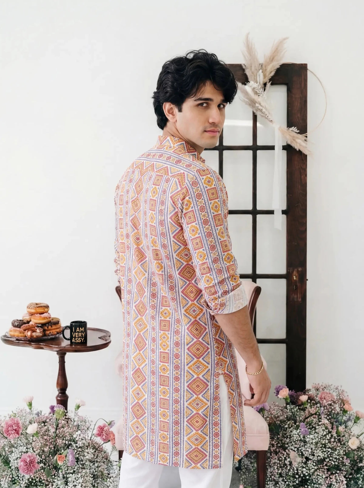 Versatile Appeal Printed Kurta - Jaipuri Crown