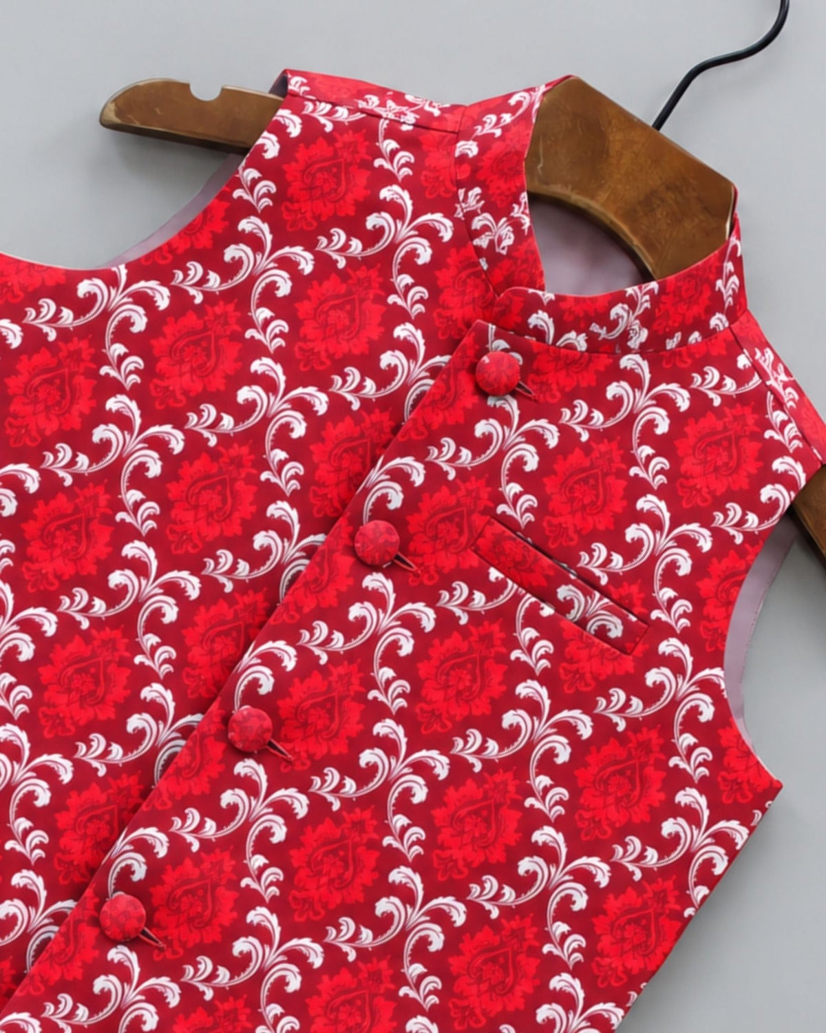 Vibrant Kids Nehru Jacket for Special Occasions - Jaipuri Crown