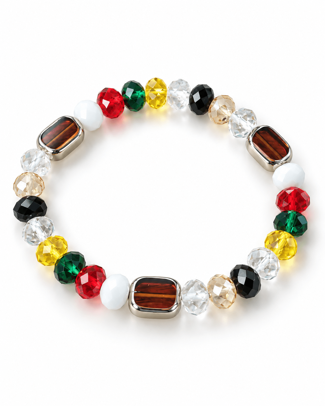 Vibrant Macro Multicolor Bracelet - Men's Jewellery - Jaipuri Crown
