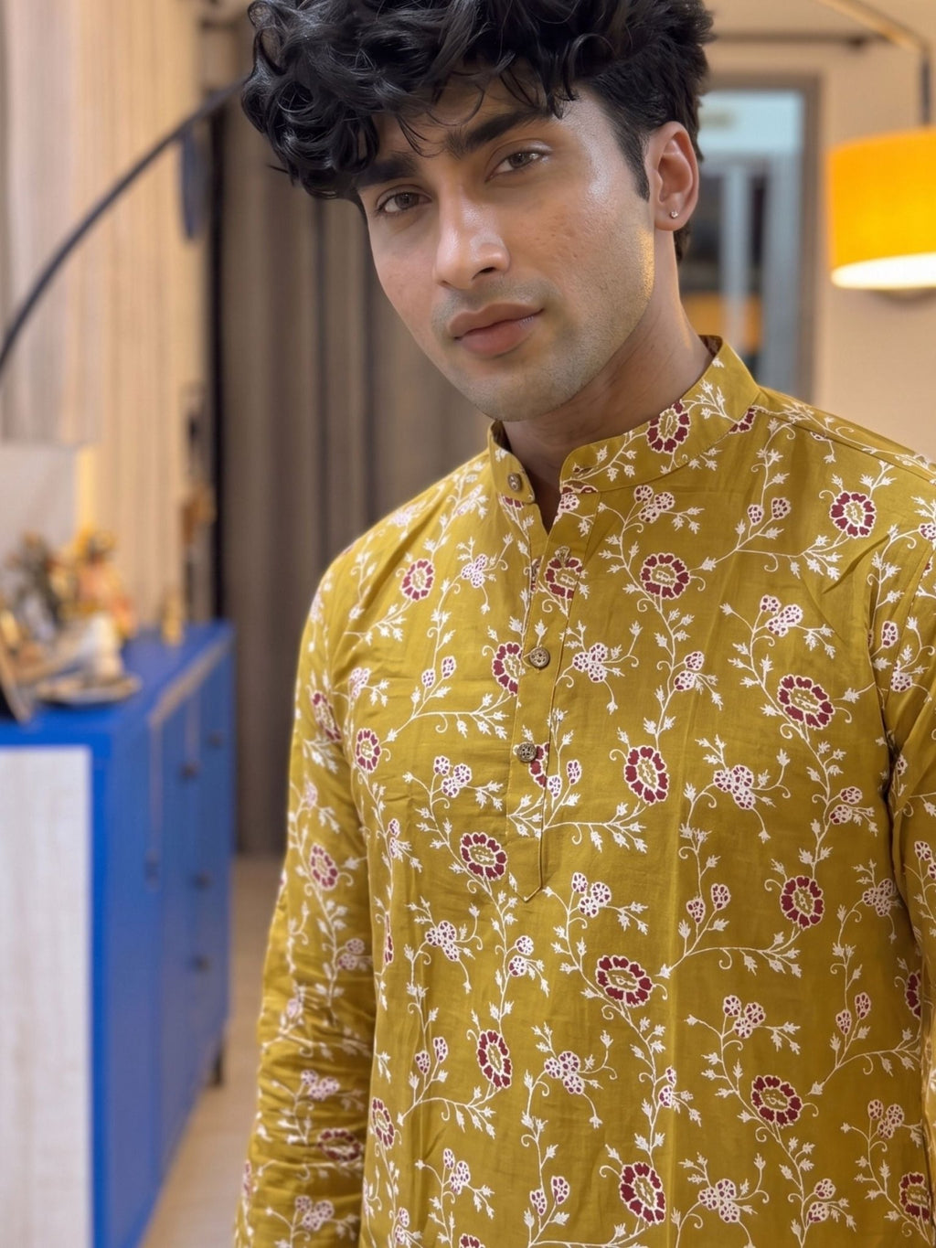 Vibrant Printed Long Kurta for Modern Elegance - Jaipuri Crown