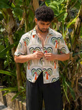 Volt Vibes — Digital Printed Cotton Cambric Shirt for Men | Jaipuri Crown - Jaipuri Crown
