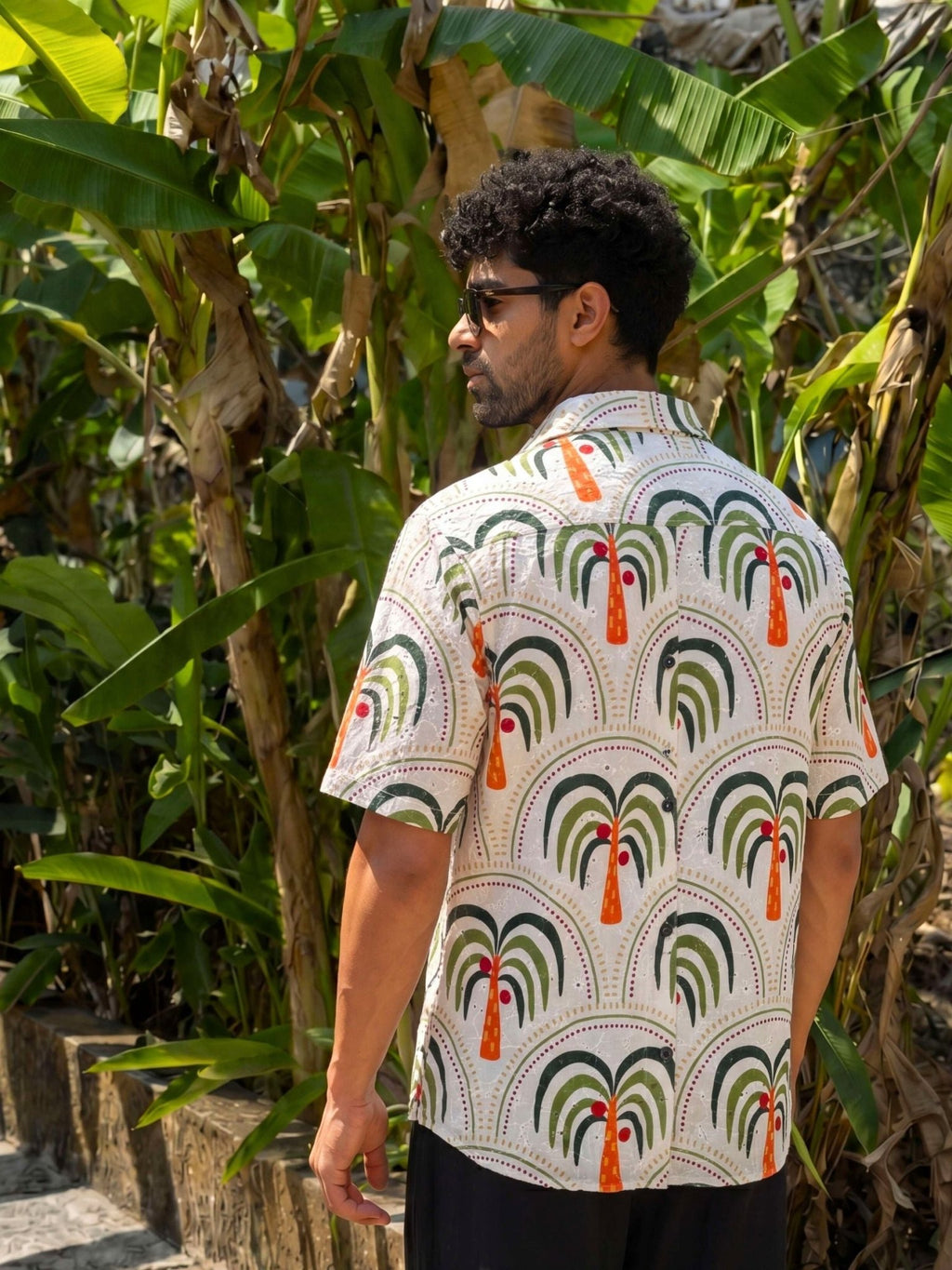Volt Vibes — Digital Printed Cotton Cambric Shirt for Men | Jaipuri Crown - Jaipuri Crown